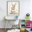 Cadre flottant fantaisiste pour bébé lapin, design par Ramona Murdock-1328461524-1328461531