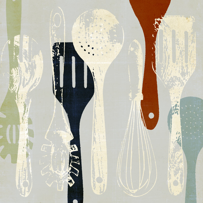 «Cook's Choice II» par Annie Warren - peinture sur toile tendue, H 12 po x l 12 po