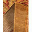 Tapis rouge / beige en laine noué à la main de conception unique 10 pi 4 po x 14 pi Urlin Mogul