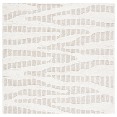 Tapis en laine et coton touffeté à la main Zaphod