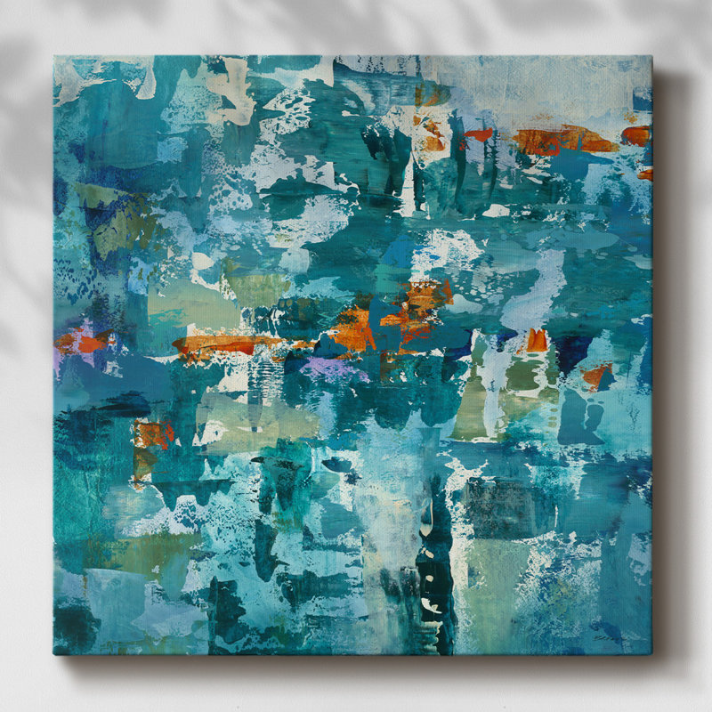 Reticent I sur toile, H 40 po x l 40 po x P 1,5 po