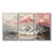 Toile naturelle avec cadre flottant