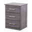 Table de chevet 3 tiroirs Seniz -314937021