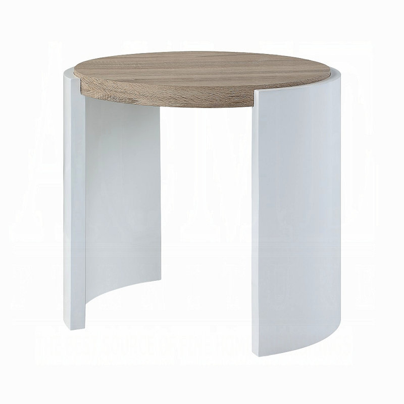 Table de bout avec base luge
