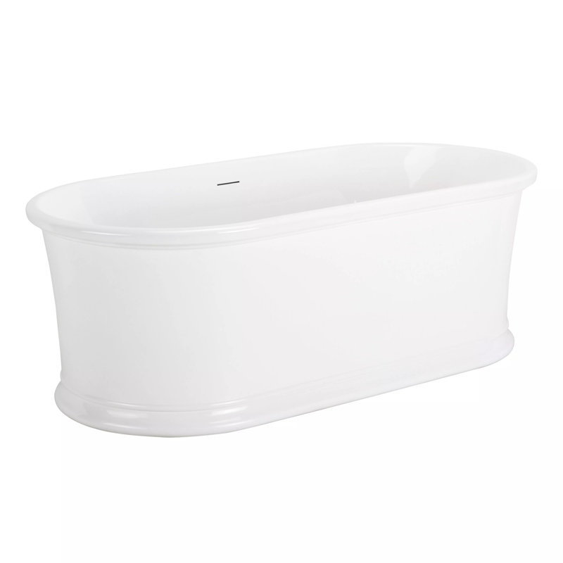 Halliford 66" Acrylic Soaking Freestanding Tub