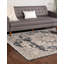 Tapis bleu marine / gris Arella-56626501
