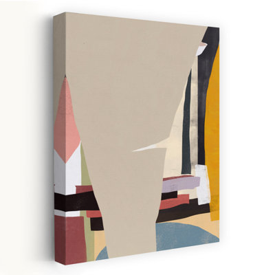 Modern Abstract Shapes Abstract Colorful Contemporary Wall Art Print