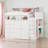 Tiara Kids Twin Loft Bed with Drawers