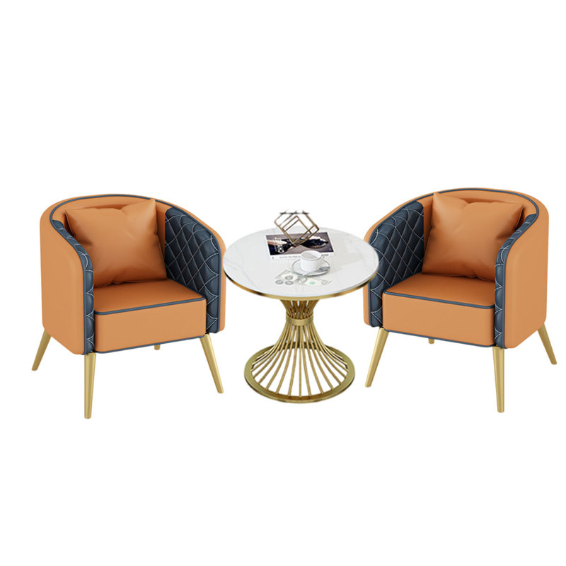Vidol, Orange et bleu marine