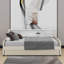 Lit plateforme simple tapissier avec tiroirs-1692846290