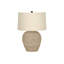 Lampe de table en rotin