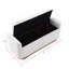 Upholstered Storage Bench With Safety Hinge And Sturdy Base For Multiple Rooms With Spacious Internal Storage-128632707