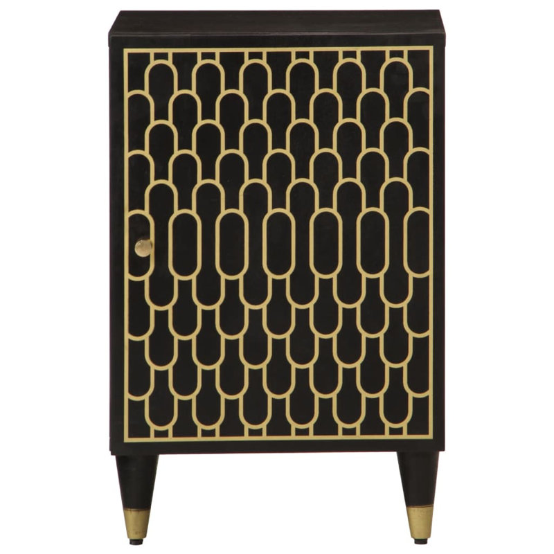Akmini Bathroom Cabinet, Black