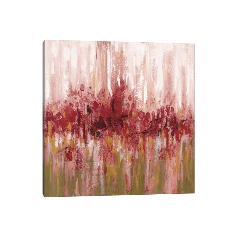 Red Reflections by Silvia Vassileva - Wrapped Canvas Gallery-Wrapped Canvas Giclée, 30.48 cm H x 30.48 cm W