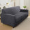 Housse de canapé en jacquard extensible 4 pièces, housse pour canapé pour 3 coussins, protecteur de meubles lavable à la machine