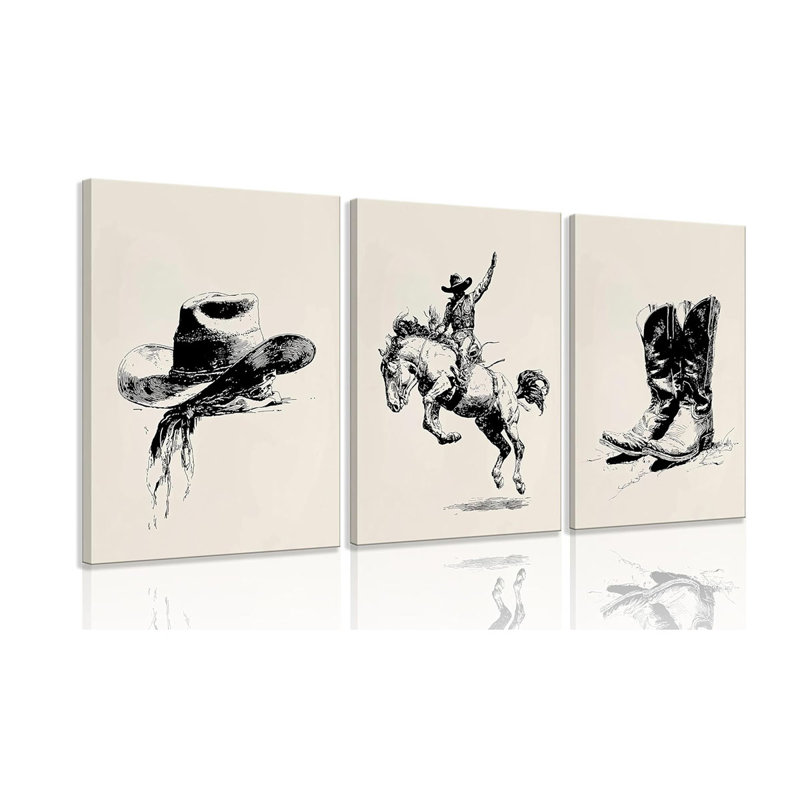 3 Piece Wrapped Canvas Print