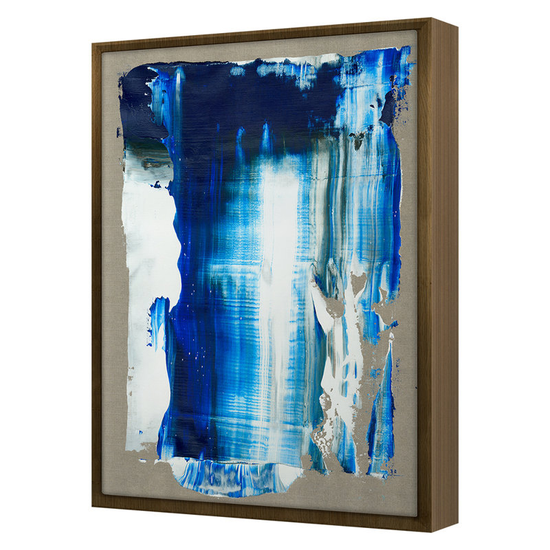 Blur 31 Print by Ngo, PC, 40" H x 28.5" W, Gold Framed Canvas