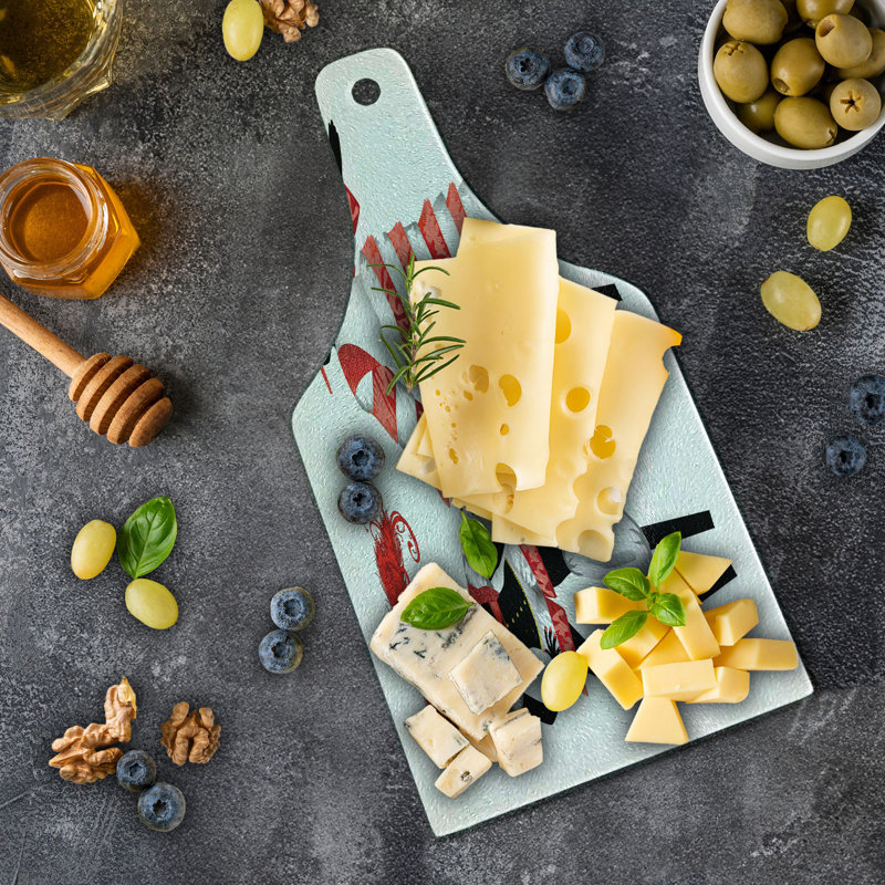 Planche à découper en verre trempé Ambesonne