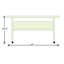 Table de formation avec roulettes-48571103