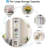70.9-Inch Tall Narrow Corner Bookcase, 6-Tier Cube Display Shelf For Small Spaces, White Storage Organizer With Durable Construction