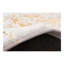 Tapis de luxe blanc doré et doré lavable à la machine Luxury-1331242208