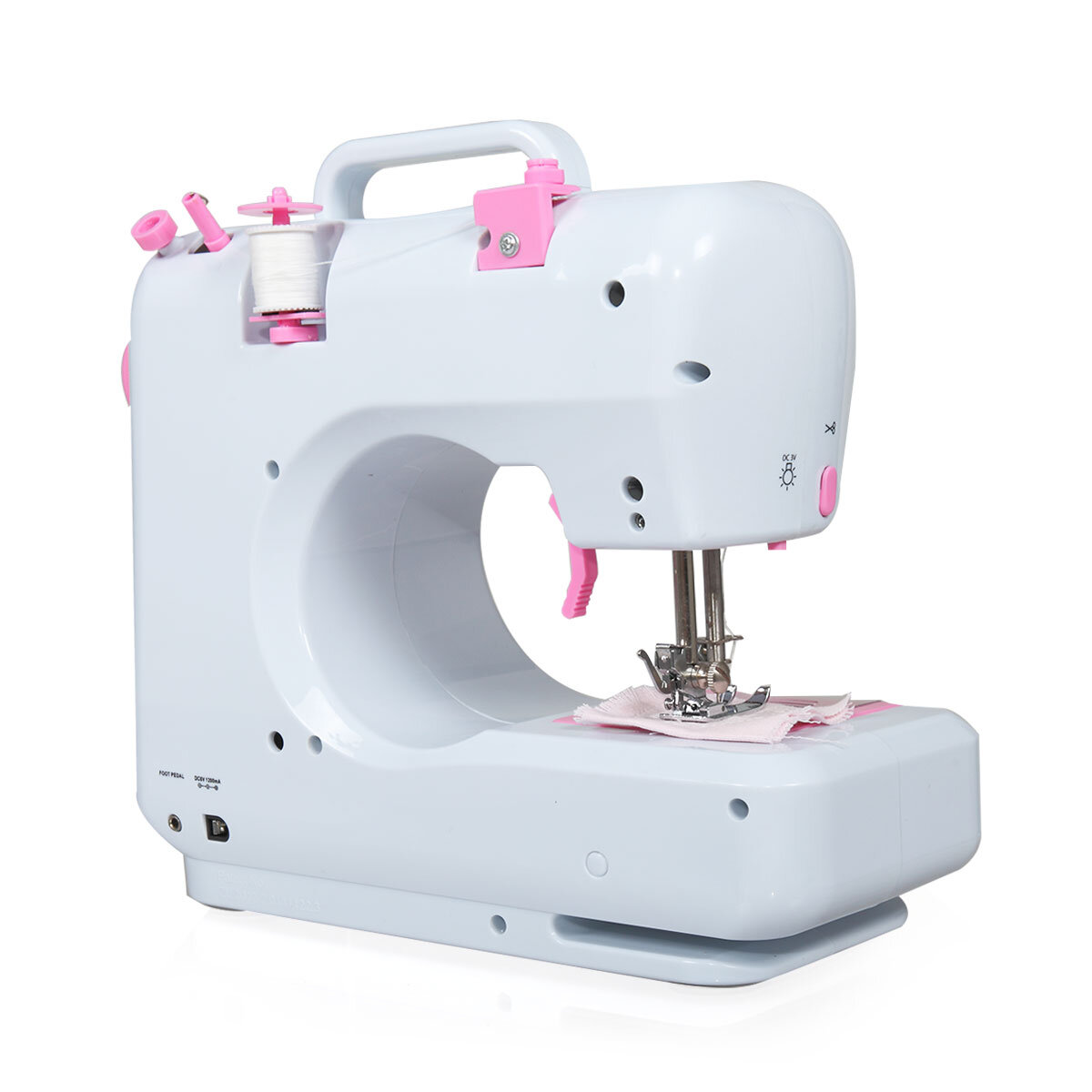 JAXPETY Mini Sewing Machine, Portable Electric Sewing Machine