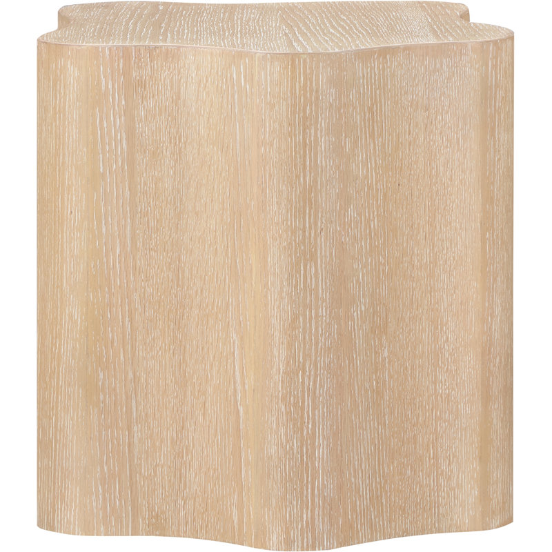 Zaire End Table, Natural
