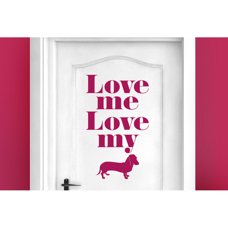 Animals Wall Decal, Violet