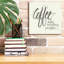«Coffee Sayings IV» par Chris Paschke, estampe numérique sur toile-706045250