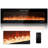 Datus Black Electric Fireplace Insert-1236412388