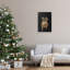 Ornement rétro des Fêtes sur art giclée encadré, design par lettré et doublé-114293511-114293513