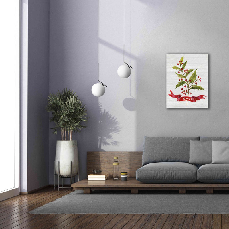 «Christmas Moments IV» par Silvia Vassileva, art mural sur toile, H 34 po x l 26 po x P 1,5 po