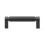 Poignée glissée centre à centre GlideRite 3-3 / 4 po (96 mm), noir mat - 4788-96-MB