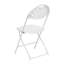 Chaise en plastique à dossier ventilé de 650 lb pour utilisation commerciale et événements-711883449
