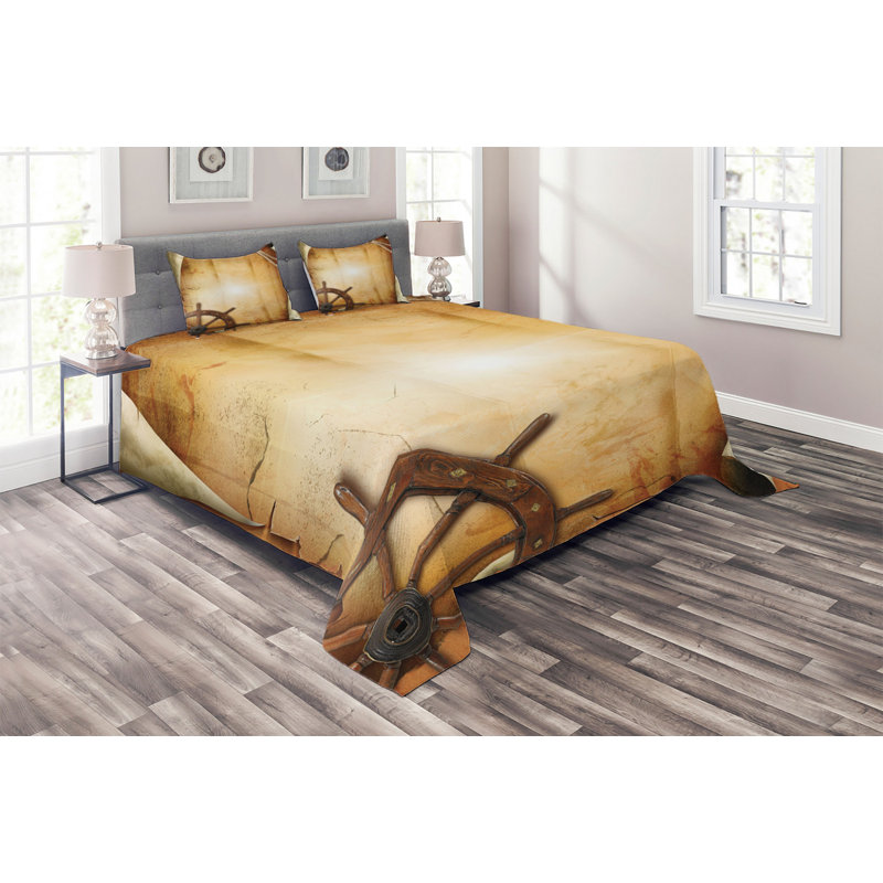 Coastal Polyester Coverlet