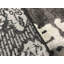 Tapis noir de haute qualité noué à la main