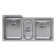 Lustertone 40" L x 20.5" W Undermount Kitchen Sink