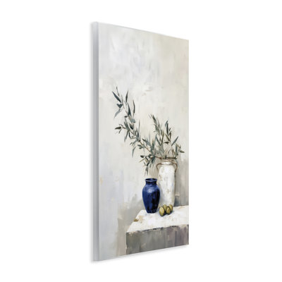 Olives et poterie, art mural Nature morte par Sissi et Seb
