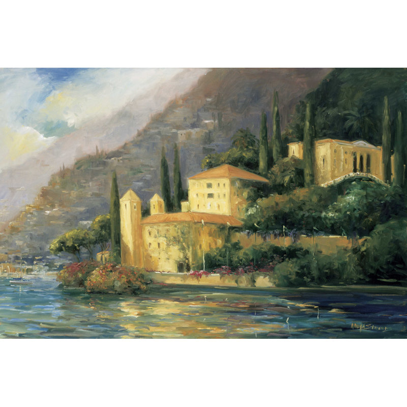 " Scenic Italy III " by Allayn Stevens Painting Print, 20" H x 30" W  
