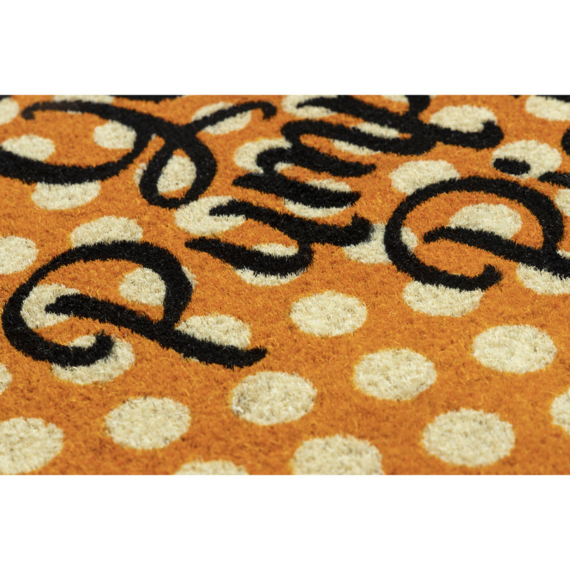 Polka Dots Outdoor Doormat