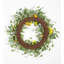 25" Dried Silk Wreath