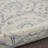 Doel Rashi Oriental Hand-Tufted Wool Light Blue/Ivory Area Rug-114740458