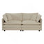 Canapé moderne, ensemble modulaire à assise très profonde 3 pièces pour salon, canapé surdimensionné, canapé 3 places, causeuse et canapé simple-918412750