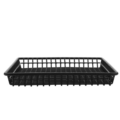 4-35999 – 9" Square Grid Basket, 1" Tall