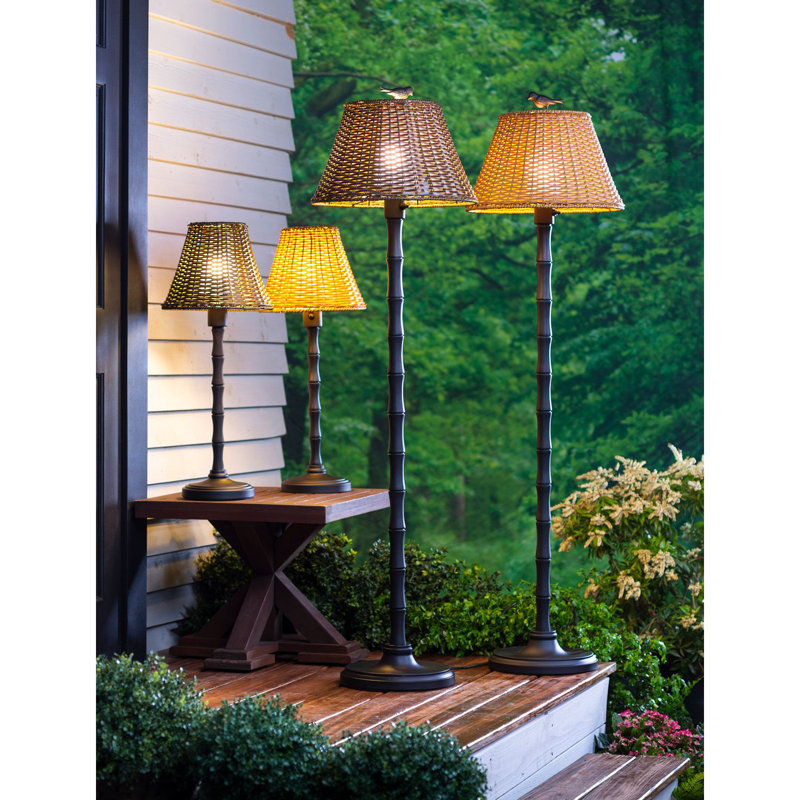 Lampe sur pied d'extérieur à brancher 62,25 po