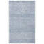 Tapis bleu en viscose / laine touffeté à la main Haddan-63407908