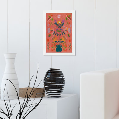 Bohemian Botanical Illustration by  - Picture Frame Print