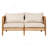 Outdoor Patio Cushioned Sofa