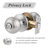 Door Knobs with Round Rosette, Keyless Lock-43668808-128500879