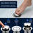 SUPPLYGIANT Tip Toe Bath Drain Assembly, 1-3/8 Inch Drain Stopper, Chrome Plated Finish
